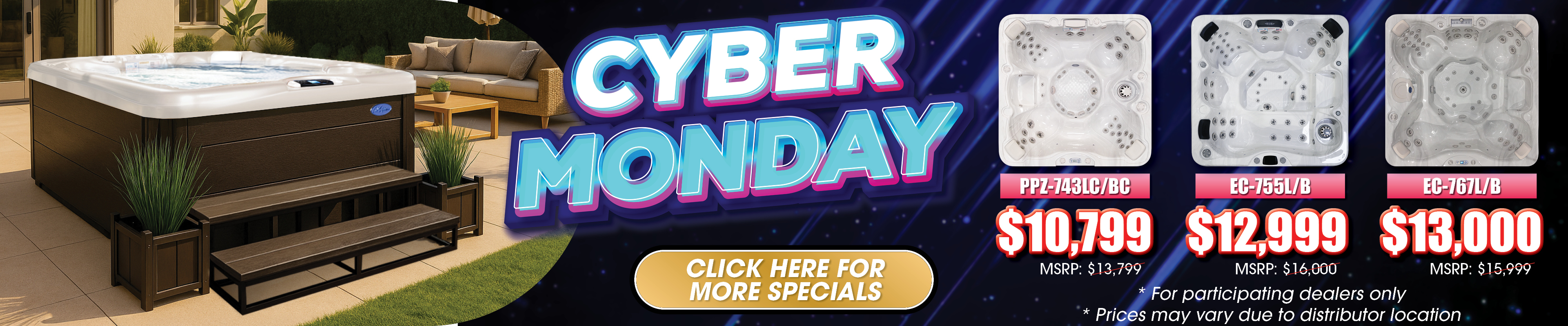 Calspas hot tub being used in a family setting - Rancho Cordova